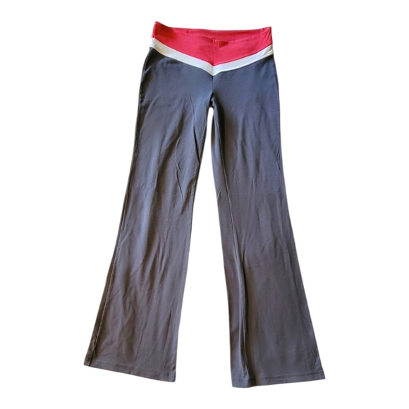 Victoria's Secret Gray and Red Flare Pants - Picture 1 of 4